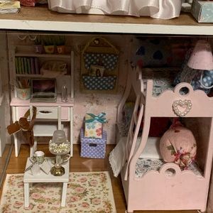 Miniature doll house rooms